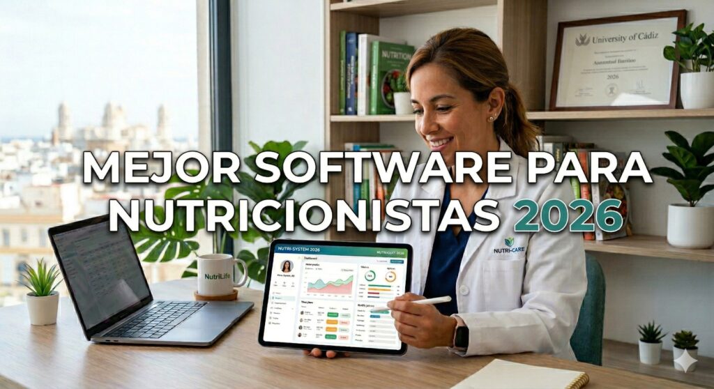 Mejor software para nutricionistas 2026